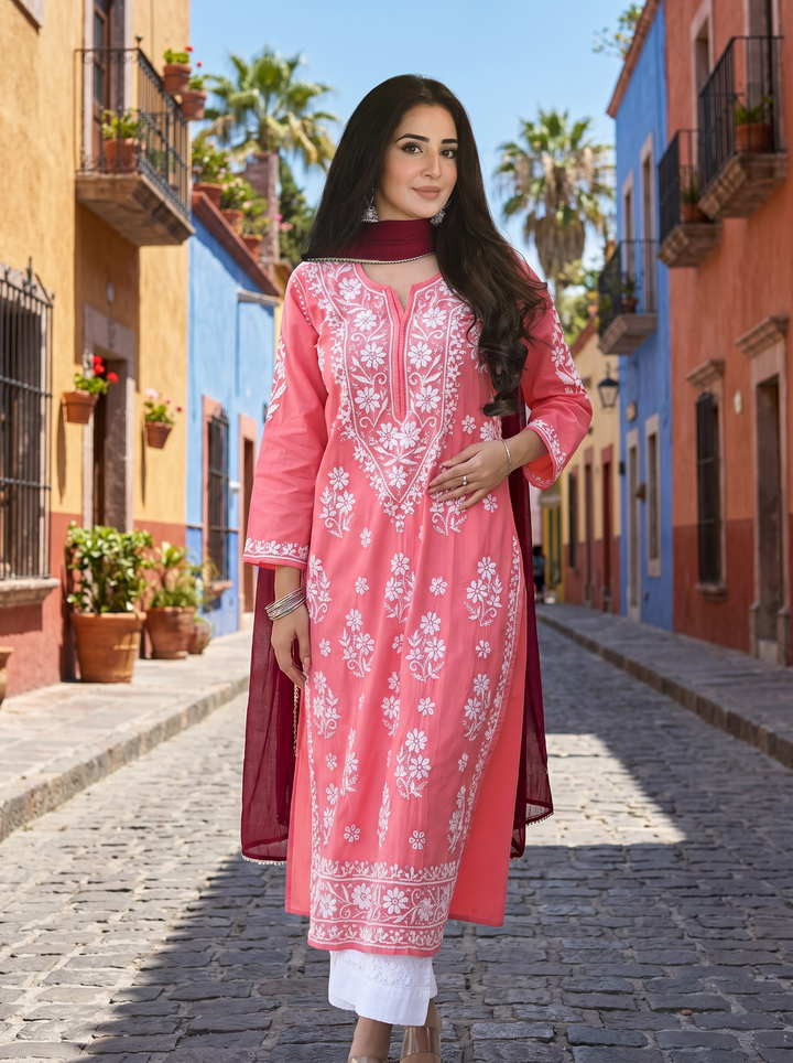 Premium Kurti Plazzo 2pcs Set  Collection For Women