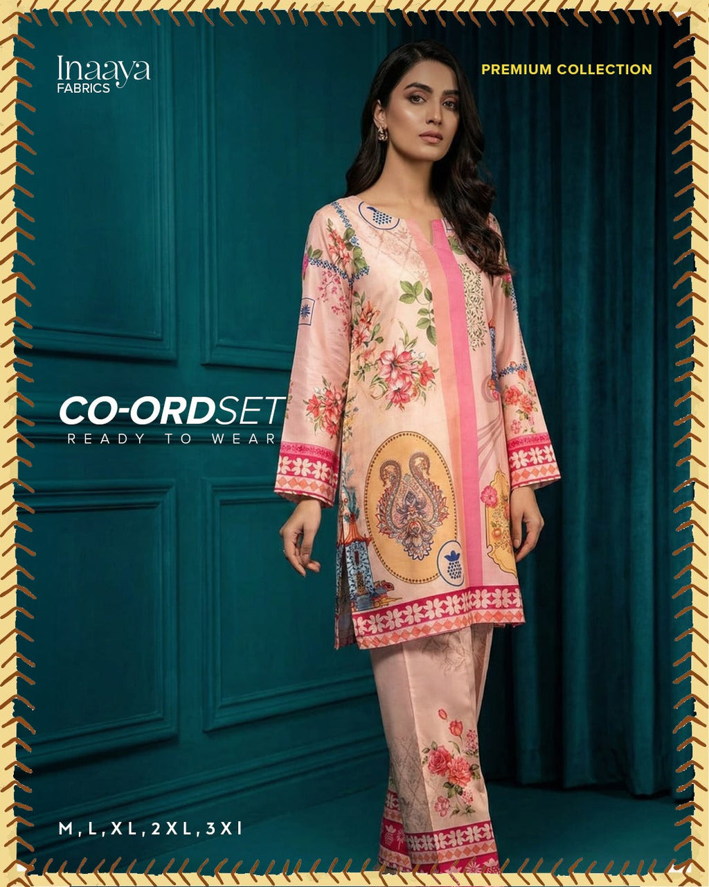 Printed Classy Co-ord Set For Women 001
