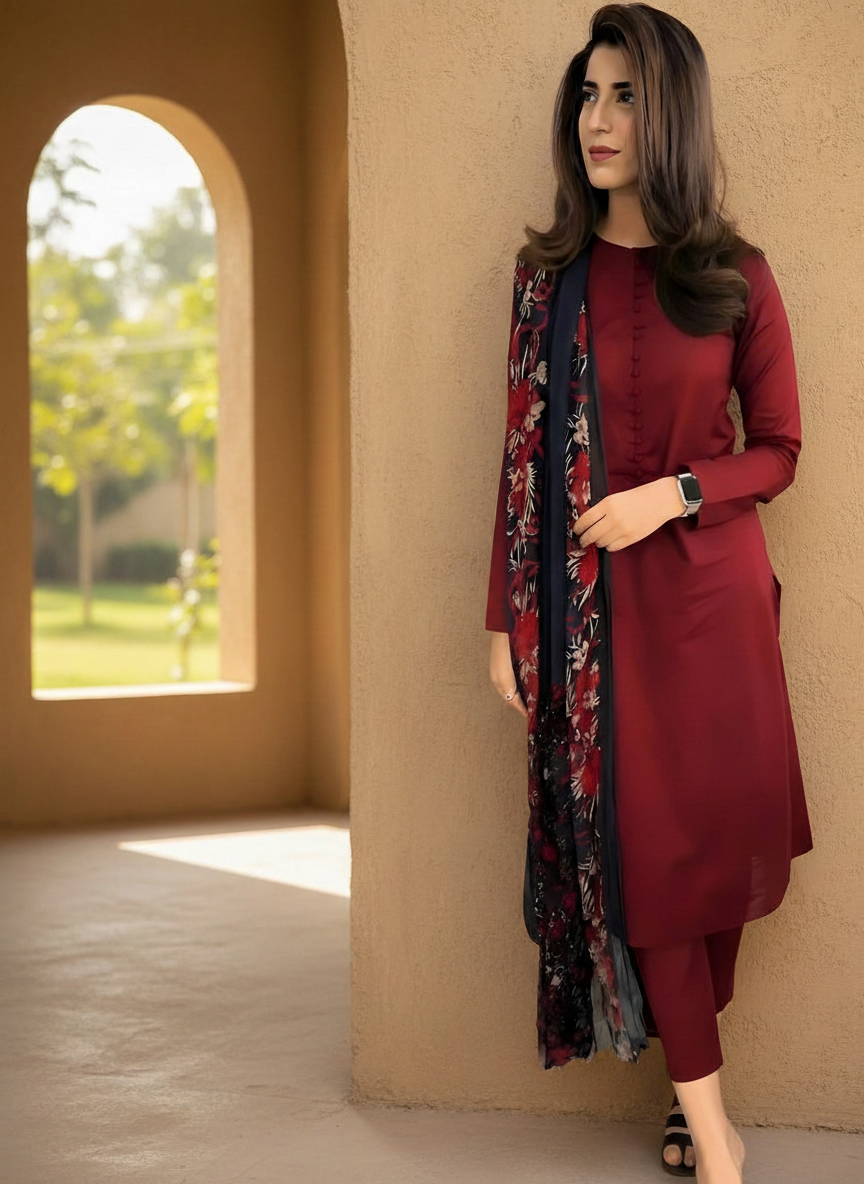 3PC RTW | TOP | DUPATTA | BOTTOM