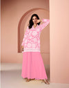 Georgette Embroidered Party Wear Salwar Suit