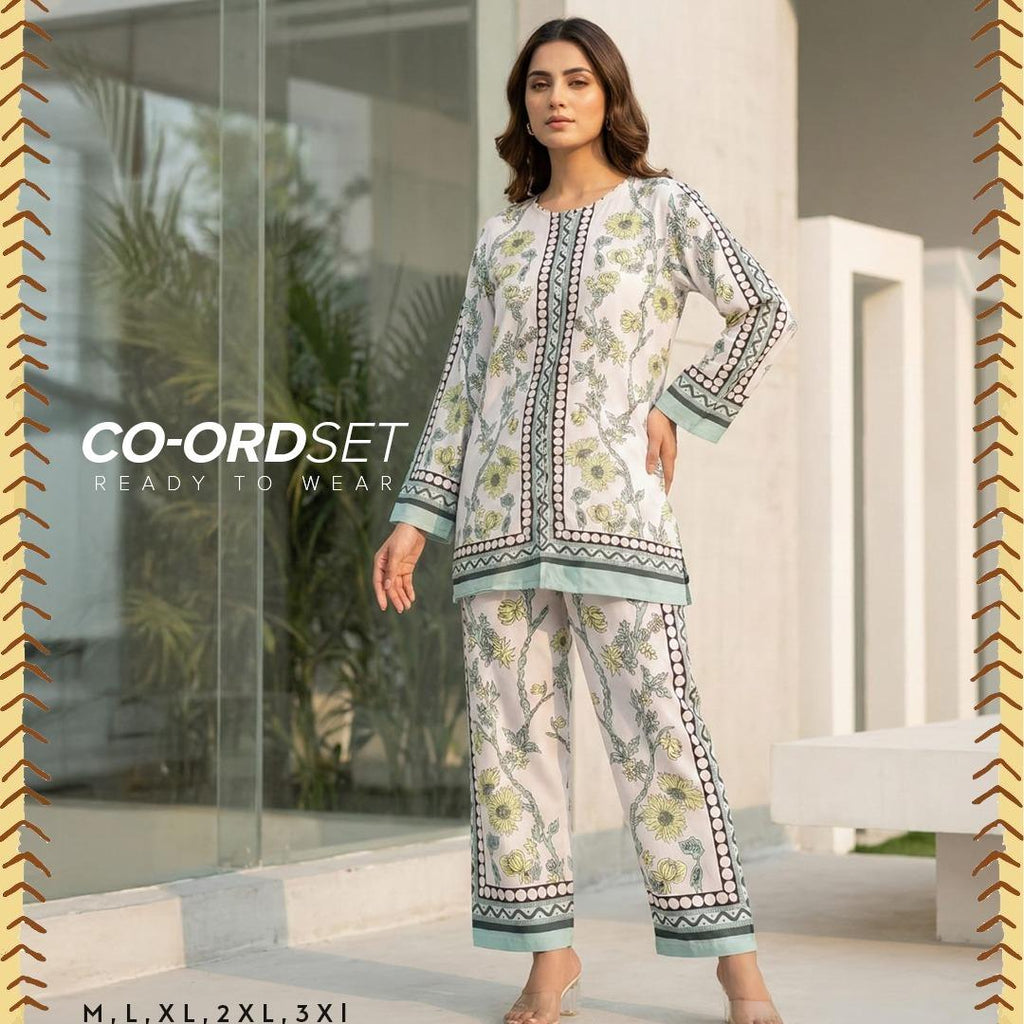 Printed Classy Co-ord Set For Women 001