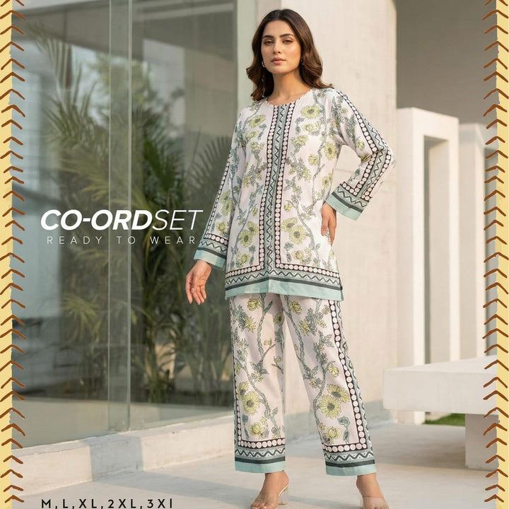 Printed Classy Co-ord Set For Women 001