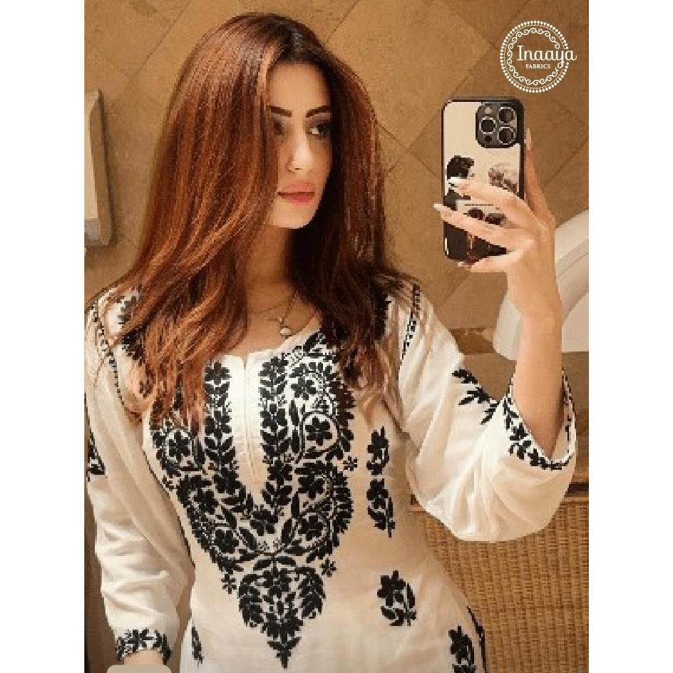 Embroidery Chikankari 2PCS Suit  Collection For Women