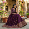 Cotton  Printed  Designer  Gown  For  Women