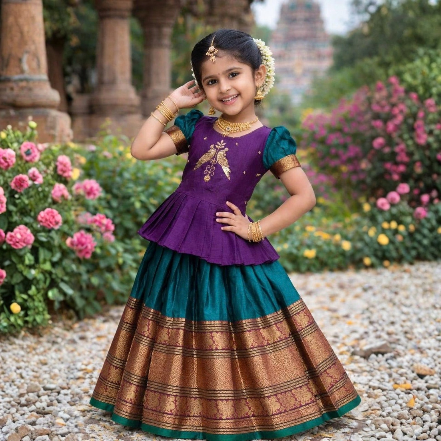 Premium  Quality Lehenga For Kids