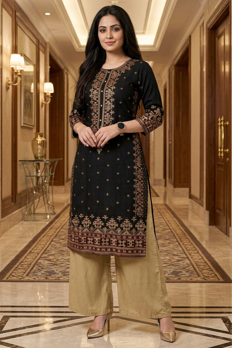 ( BAJU SHJ) Indian Ready Embroidery Festive Kurti Collection For Women