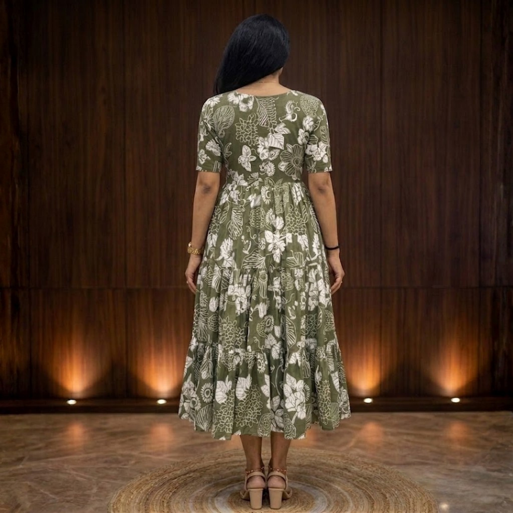 Soft Cotton Elegent Gown  Collection For Women