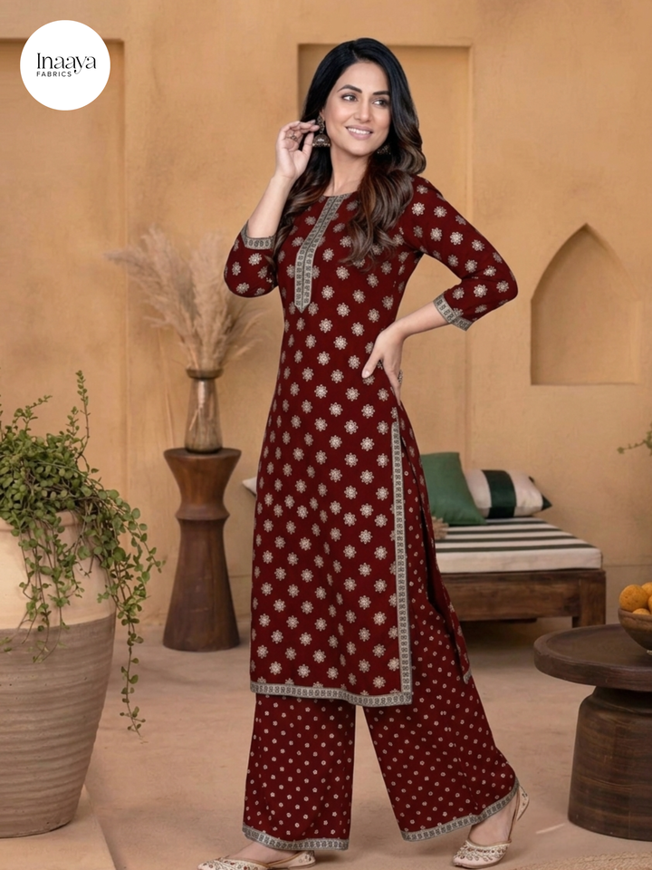 Palazzo Suit Set