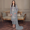 Dazzling Dream: Georgette Sequence Embroidery Top Set