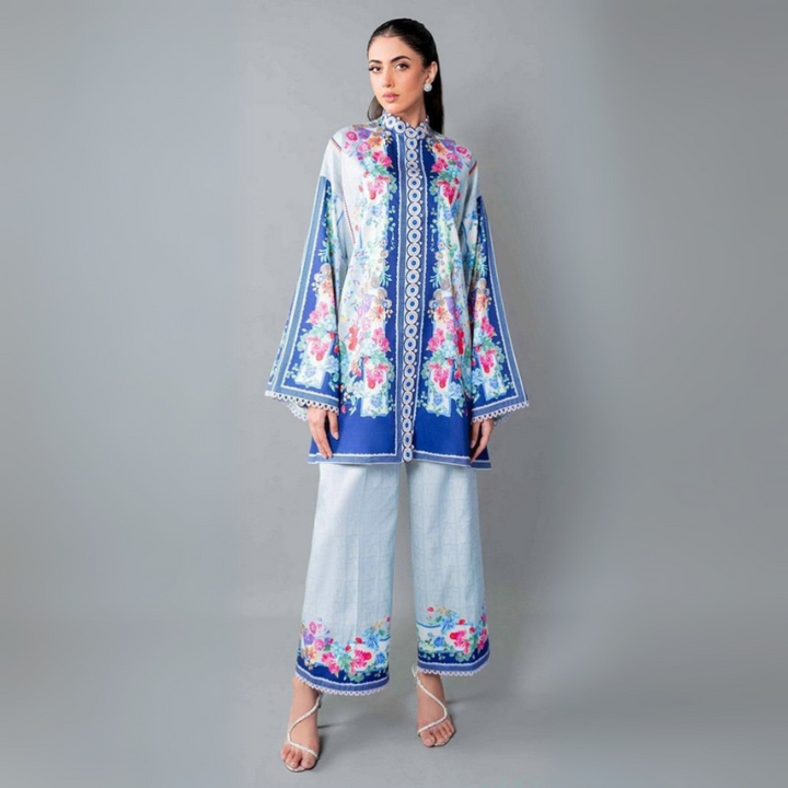 Printed Cotton Cord Set