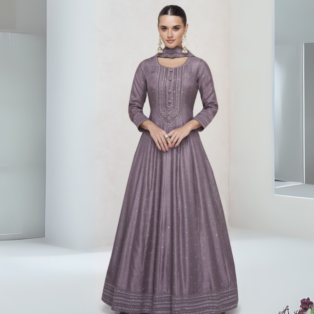 Royal Touch Gown set