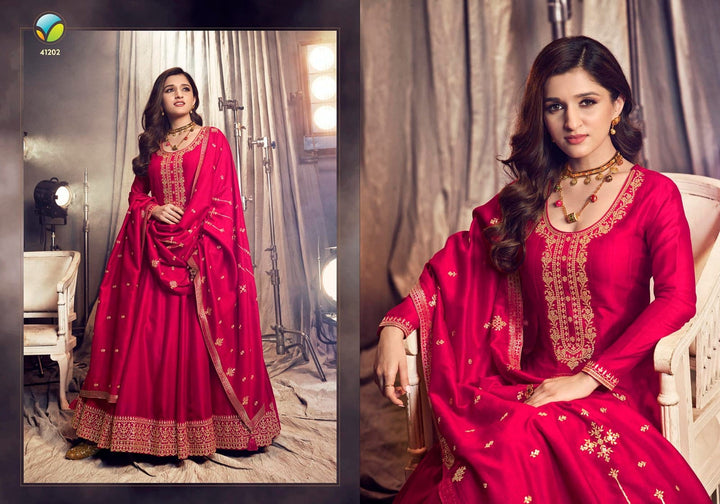 Premium Silk With Sequence Embroidery Work