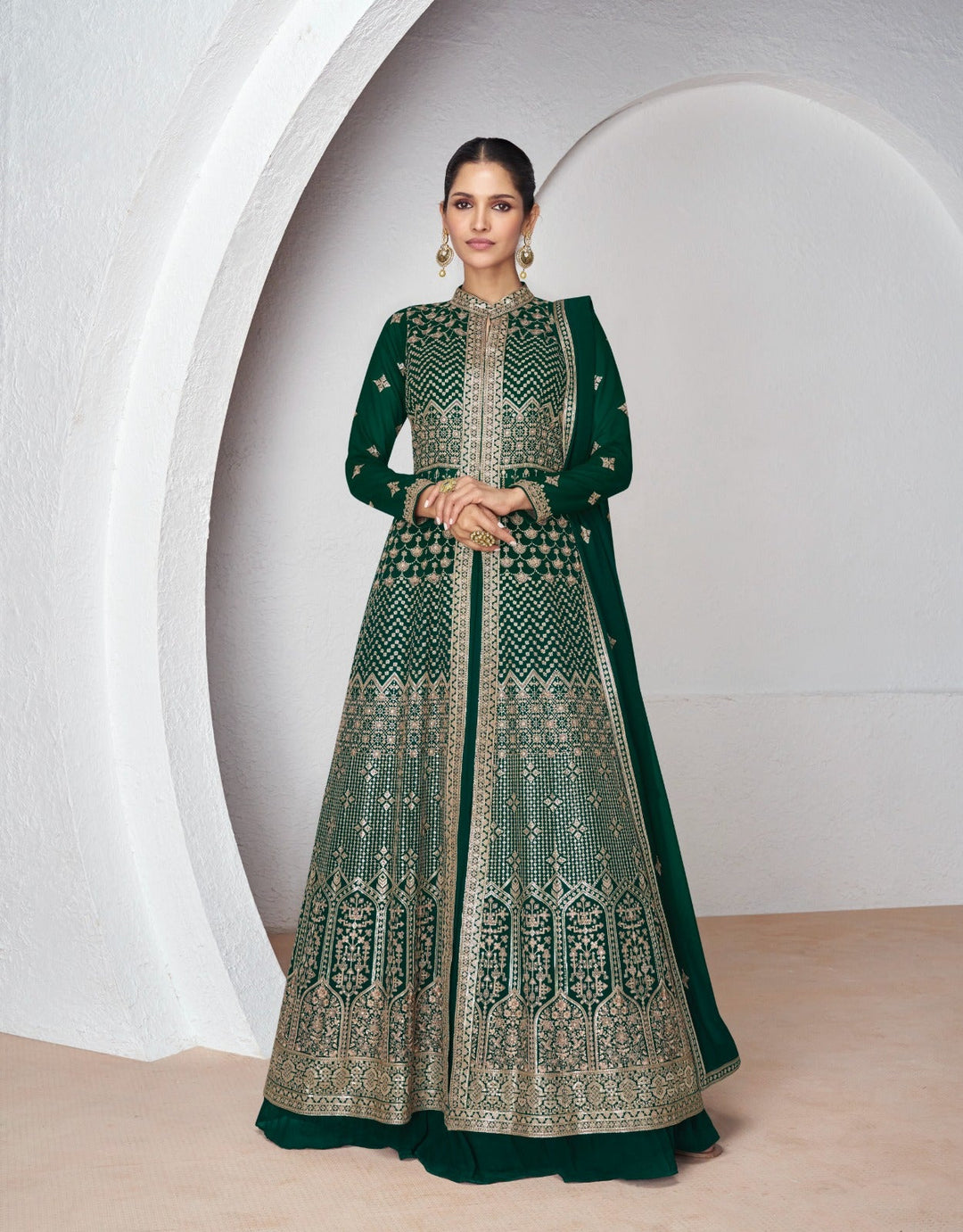 Embroidered Lehenga Anarkali