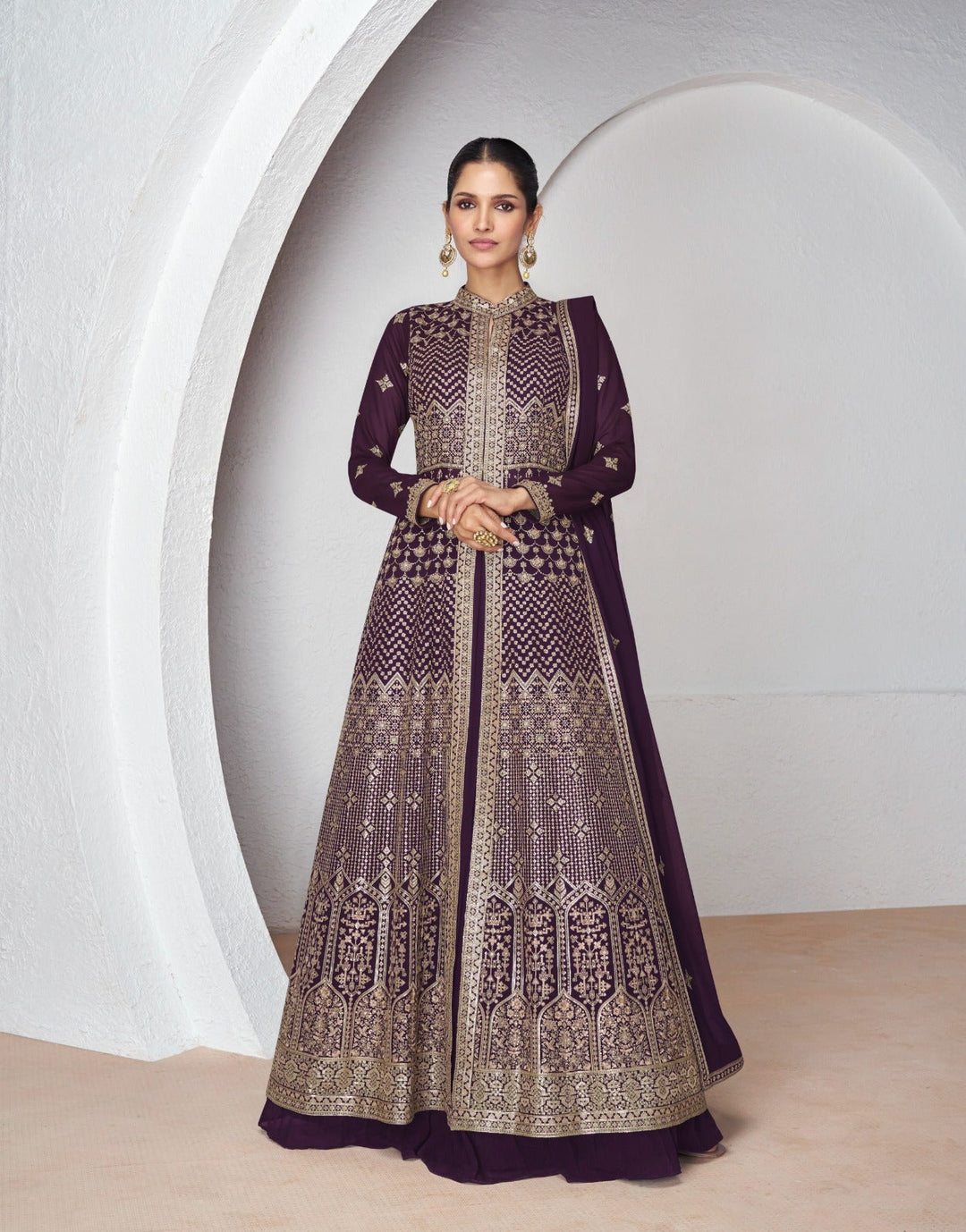 Embroidered Lehenga Anarkali