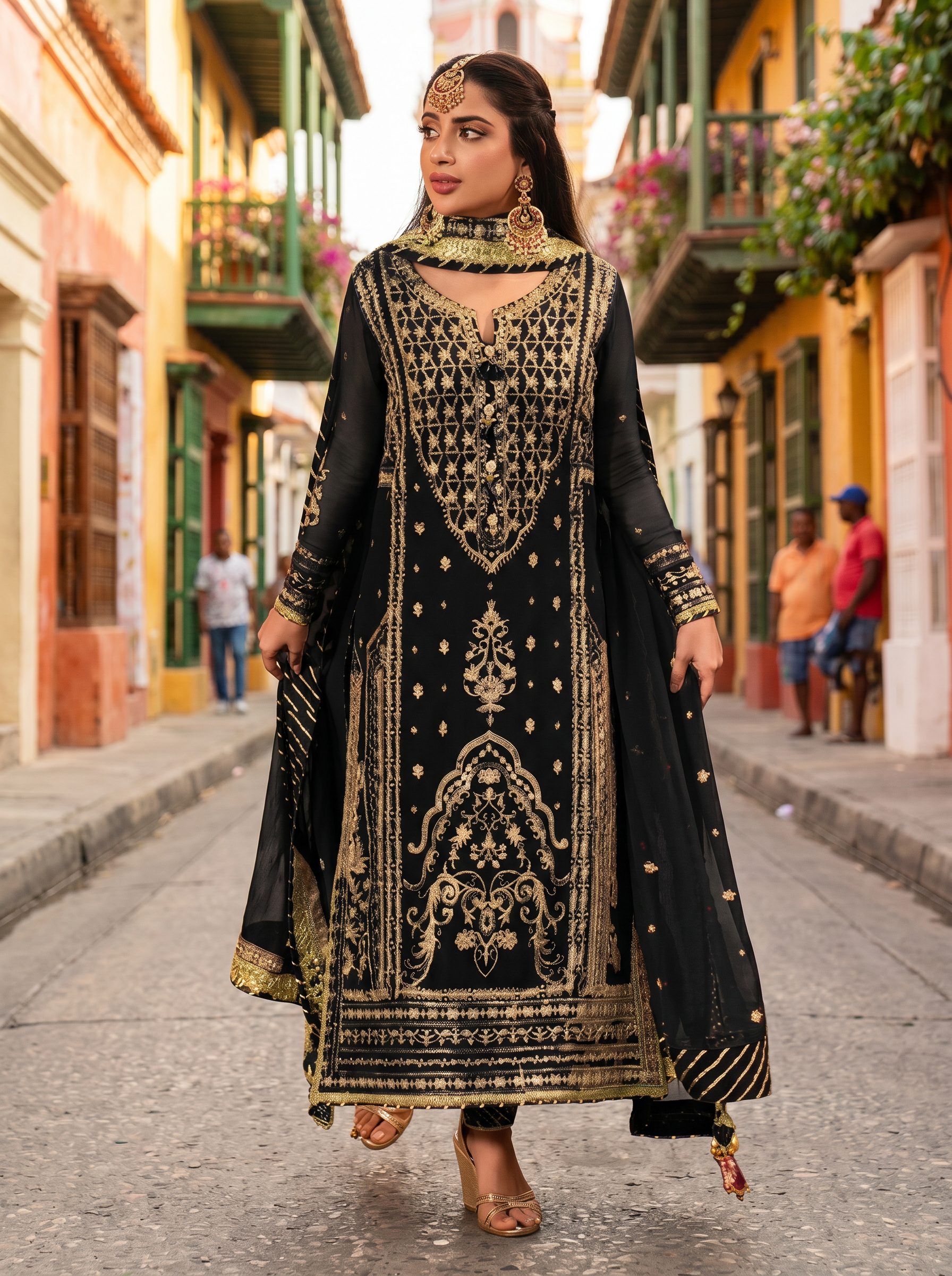 Premium Heavy Dull Santoon Suit