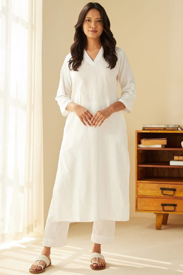 Office Wear Cotton Flex Co ord Set