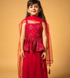 Kid's Heavy Sequin Embroidery Ensemble – Ready to Wear