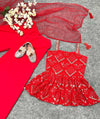 Kid's Heavy Sequin Embroidery Ensemble – Ready to Wear