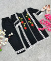 Heavy Faux Georgette Top-Bottom for Kids