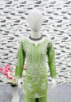 Rayon Embroidered Top & Sharara Set for Kids