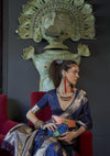 Party Wear Weaving Pure Satin Saree