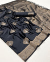 Party Wear Weaving Pure Satin Saree