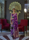 Party Wear Weaving Pure Satin Saree