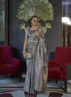 Party Wear Weaving Pure Satin Saree