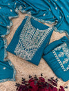 Luxurious Heavy Chinon Silk Suit Set 3pcs