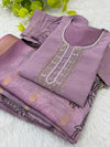 Regal Radiance: Exquisite Kurti Pant Dupatta Set