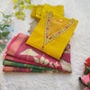 Silk Symphony: A Royal Ensemble of Kurti, Pant, and Dupatta