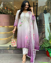 Eternal Elegance: Georgette Kurti Pant Set