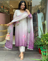 Eternal Elegance: Georgette Kurti Pant Set