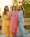 Designer Embroidered Faux Georgette Suit