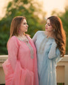 Designer Embroidered Faux Georgette Suit