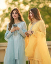 Designer Embroidered Faux Georgette Suit