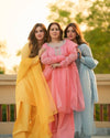 Designer Embroidered Faux Georgette Suit
