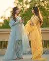 Designer Embroidered Faux Georgette Suit