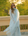 Designer Embroidered Faux Georgette Suit