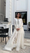 Designer Embroidered Faux Georgette Suit