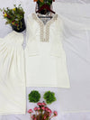 Designer Embroidered Faux Georgette Suit