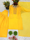 Designer Embroidered Faux Georgette Suit