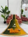 Elegant Chinon Silk Saree Set