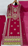 Premium Heavy Faux Georgette Emroidered Suit