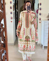 Elegant FusionCotton Sequence Suit Set