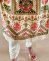 Elegant FusionCotton Sequence Suit Set