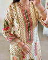 Elegant FusionCotton Sequence Suit Set