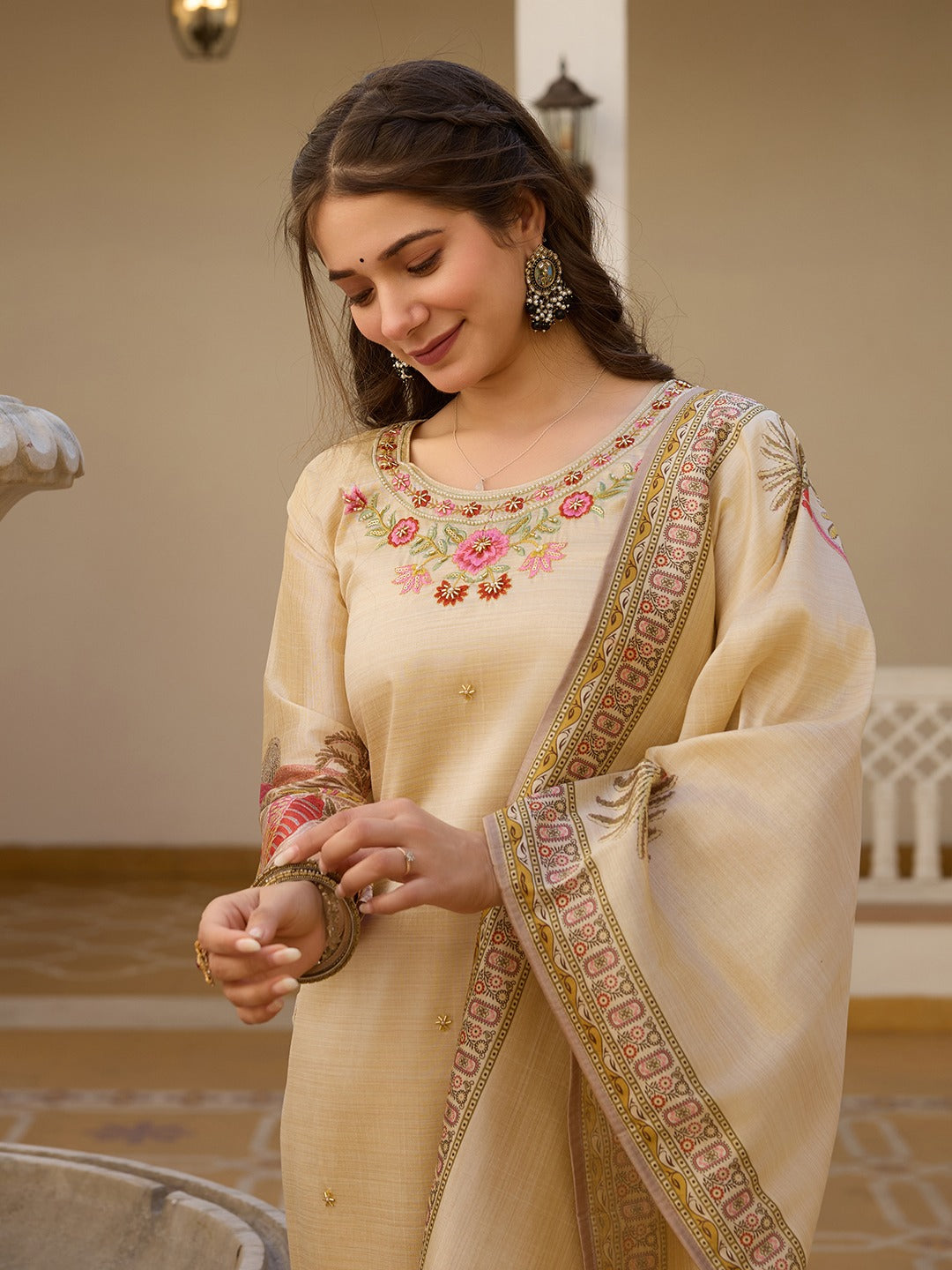 Elegant Embroidered dress