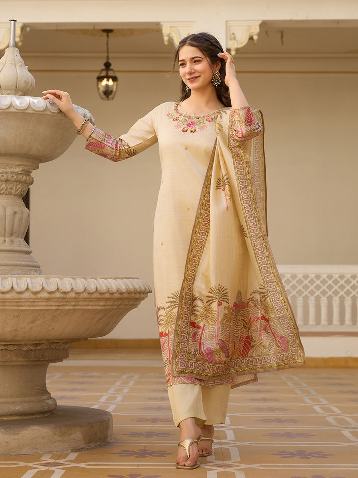 Elegant Embroidered dress