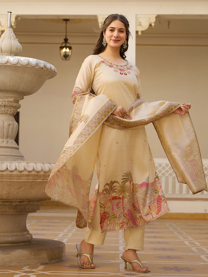 Elegant Embroidered dress
